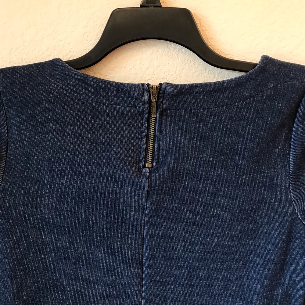 Old Navy Denim Look Cotton Jersey Dress Sheath - Picture 6 of 6